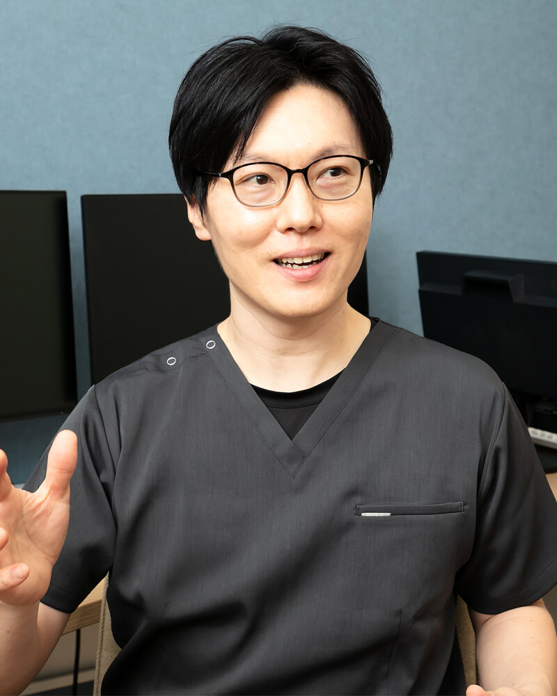検査設備を備え、将来を見据えた治療を提案