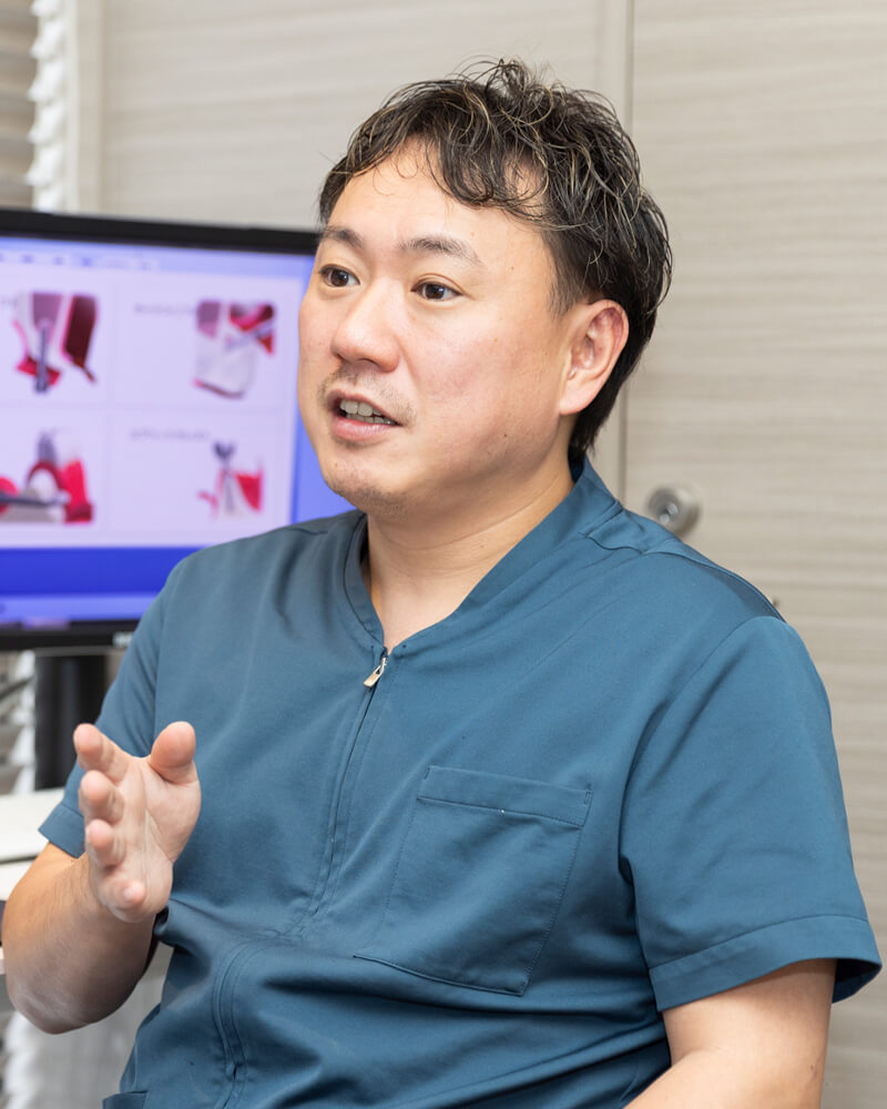 患者が漠然と抱く治療への不安を「安心」に変える