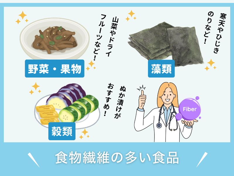 食物繊維の多い食品