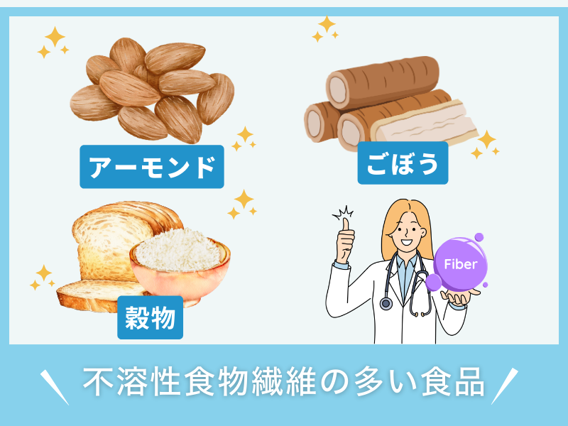 不溶性食物繊維の多い食品
