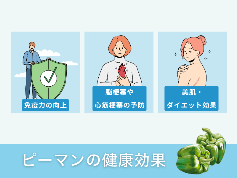 ピーマンの健康効果