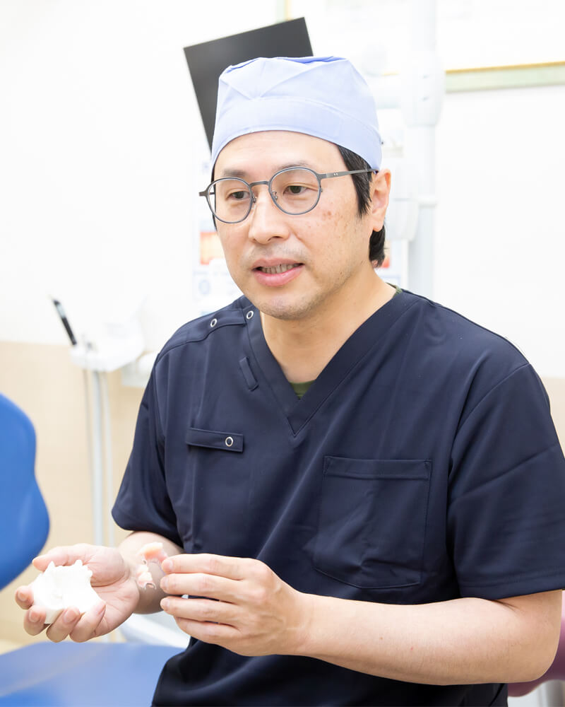 画期的な構造で審美性と機能性を両立させたミラクルデンチャー