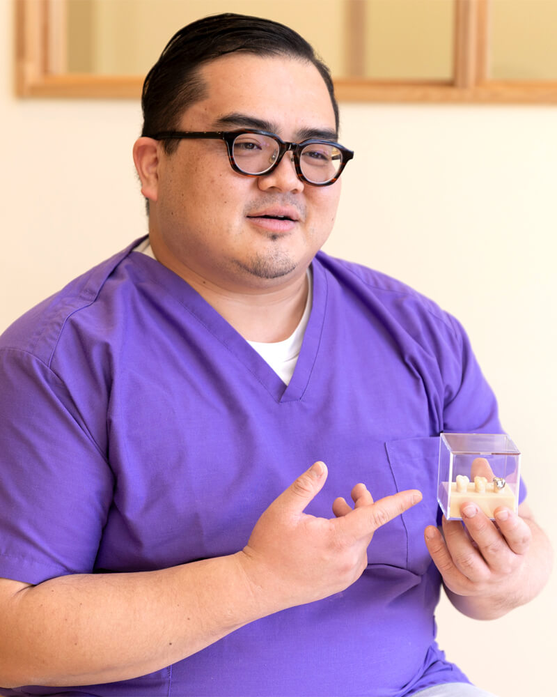 リップアートは口元をきれいに整える審美治療の一環