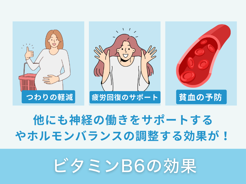 ビタミンB6の効果