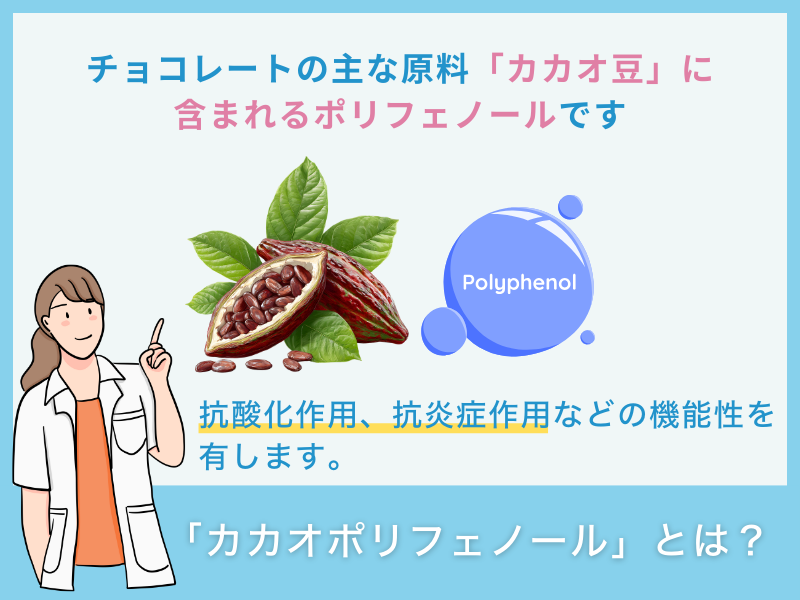 「カカオポリフェノール」とは？