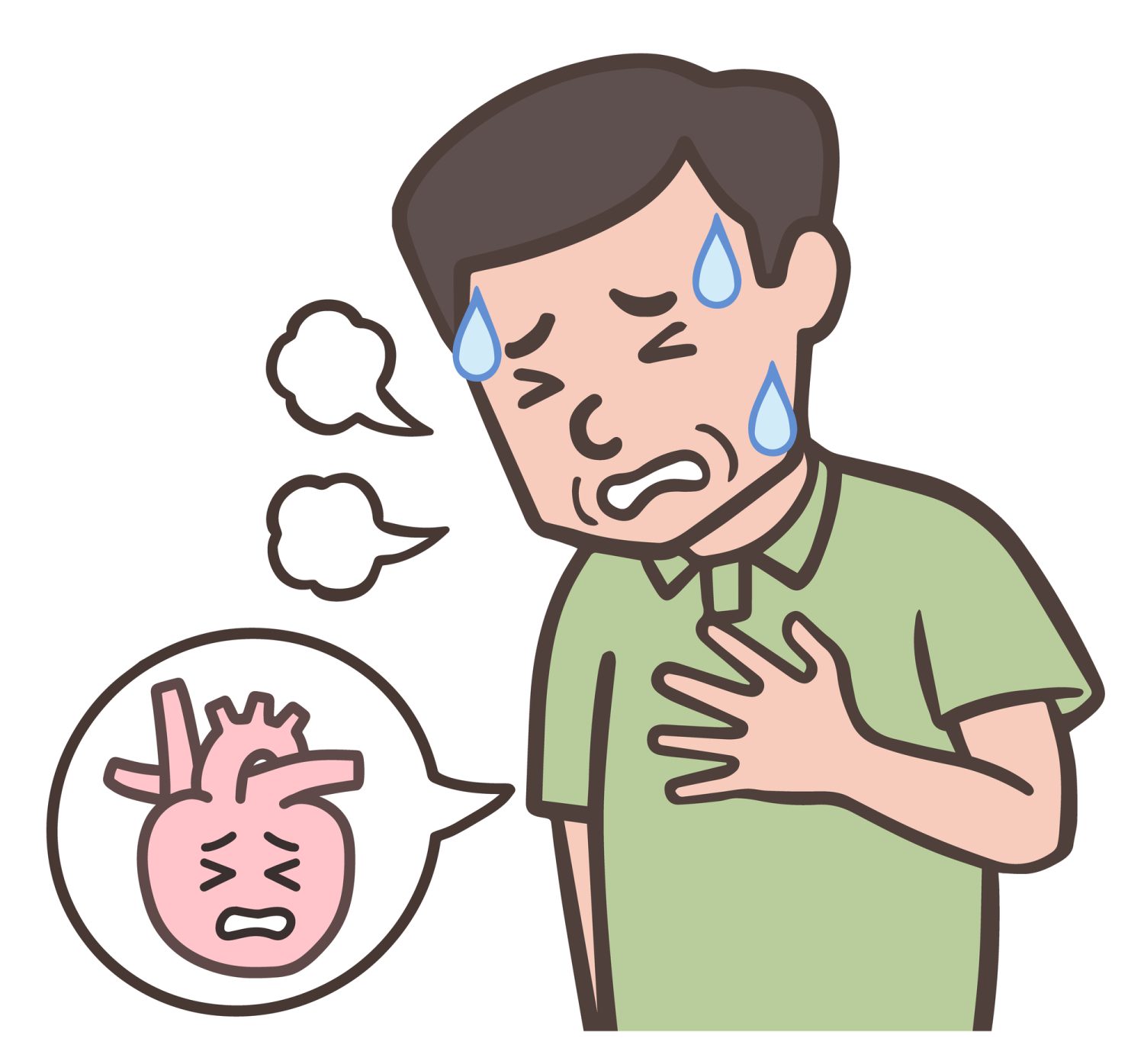 心臓病の前兆・初期症状