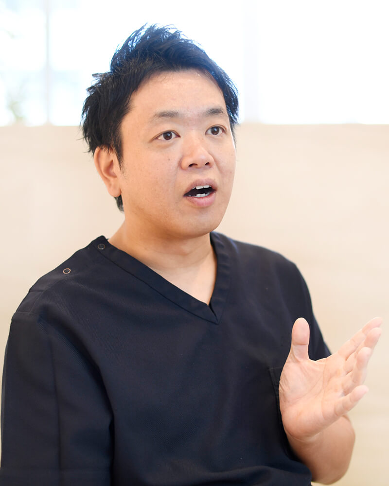 予防の段階から、お口の中を「見える化」していく