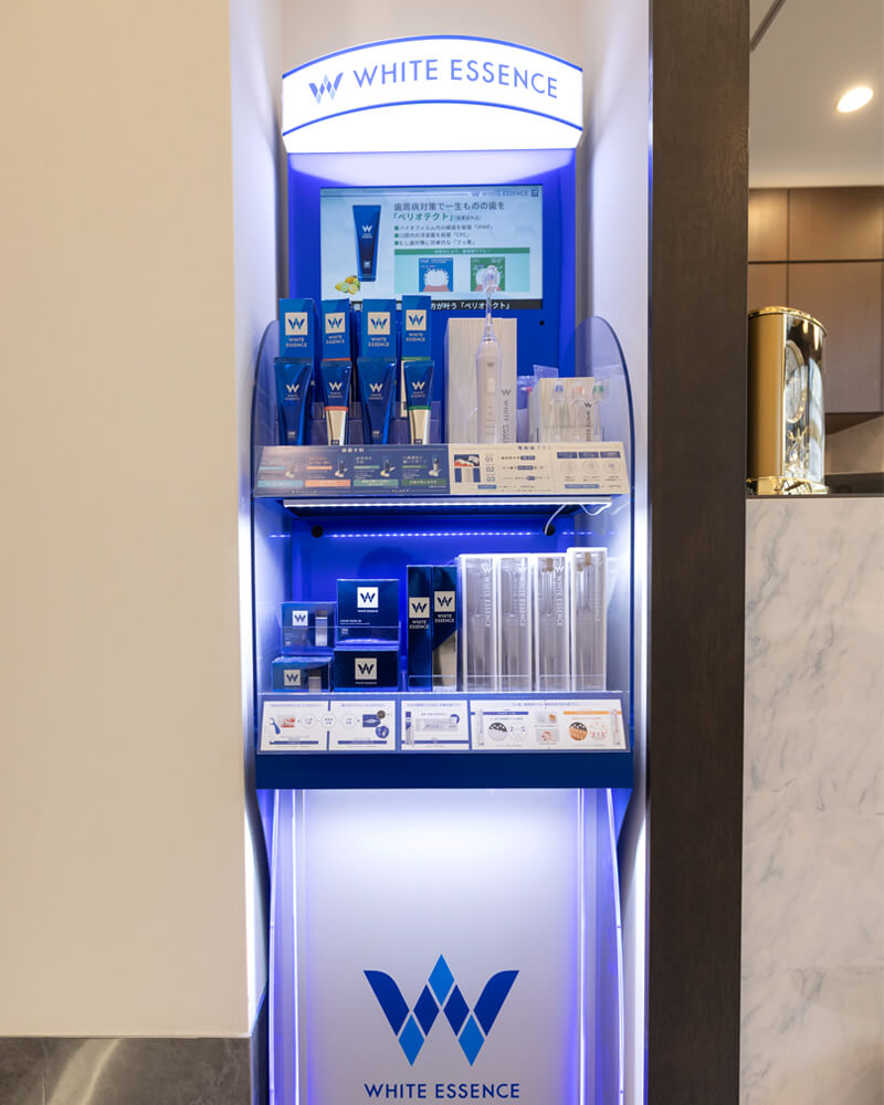 ホワイトニングを入口にして、むし歯予防を啓発