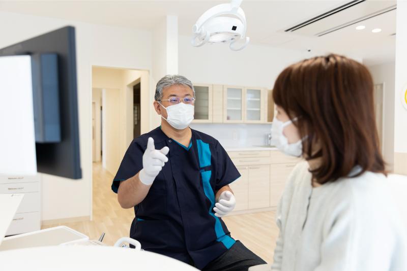 食事指導からむし歯治療まで、きめ細やかにサポート