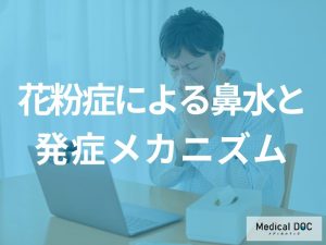 花粉症による鼻水の特徴と発症メカニズム