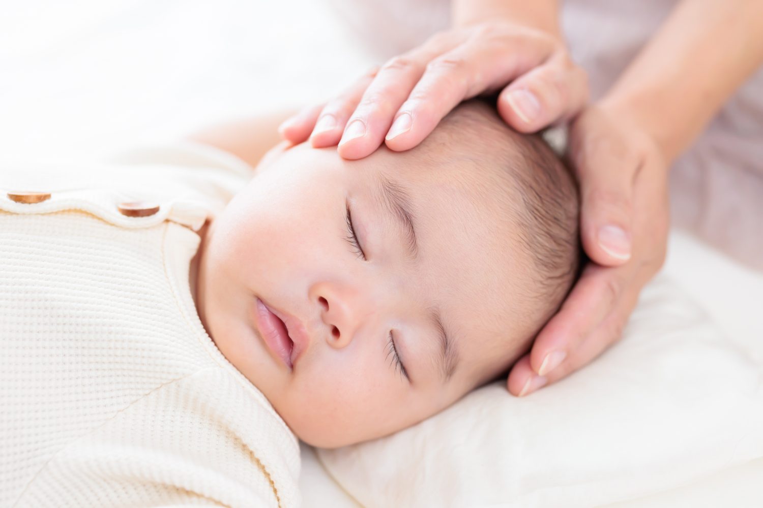 赤ちゃんの頭のゆがみ、これって珍しい?!