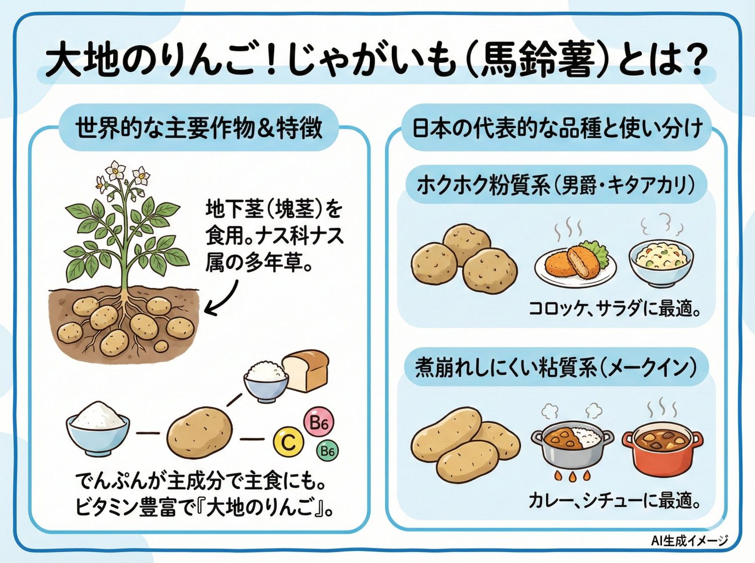 じゃがいもとは？