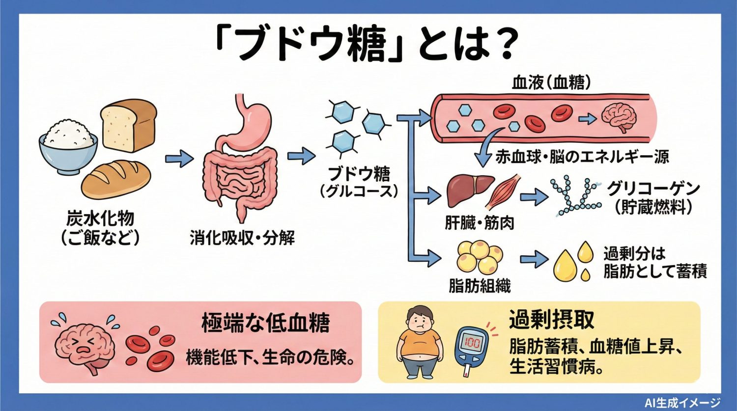 「ブドウ糖」とは?