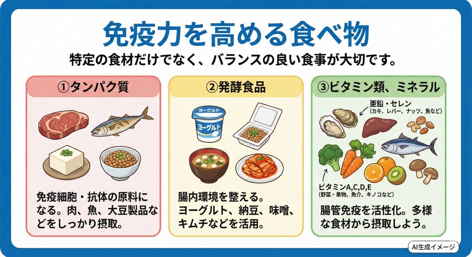 免疫力を高める食べ物