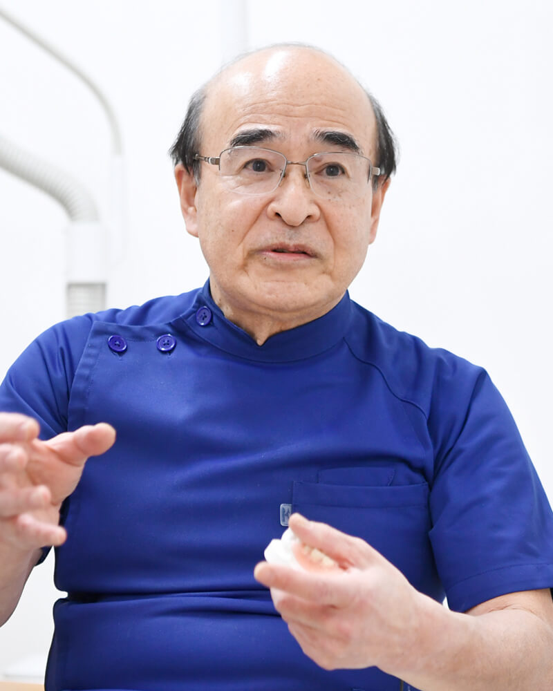 より確かな咬み合わせのために、治療用義歯を利用する選択肢