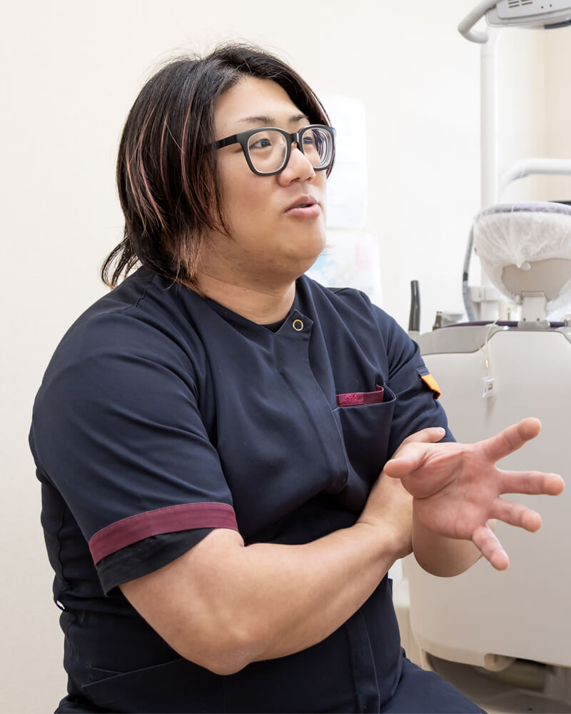 対話によって構築された信頼が、患者の「頑張ろう」につながる