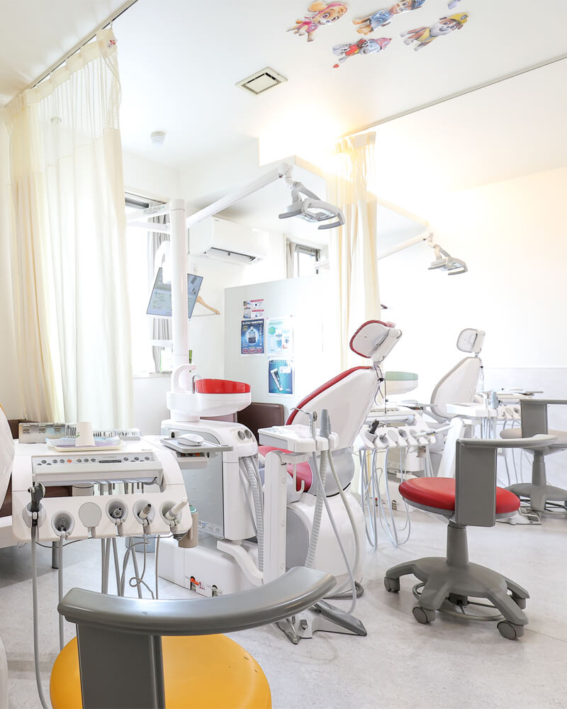 むし歯になった場合も、早期発見・治療から再発予防へとつなげる