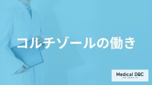 ストレスホルモン「コルチゾールの働き」はご存知ですか？医師が徹底解説！