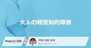 大人の軽度知的障害