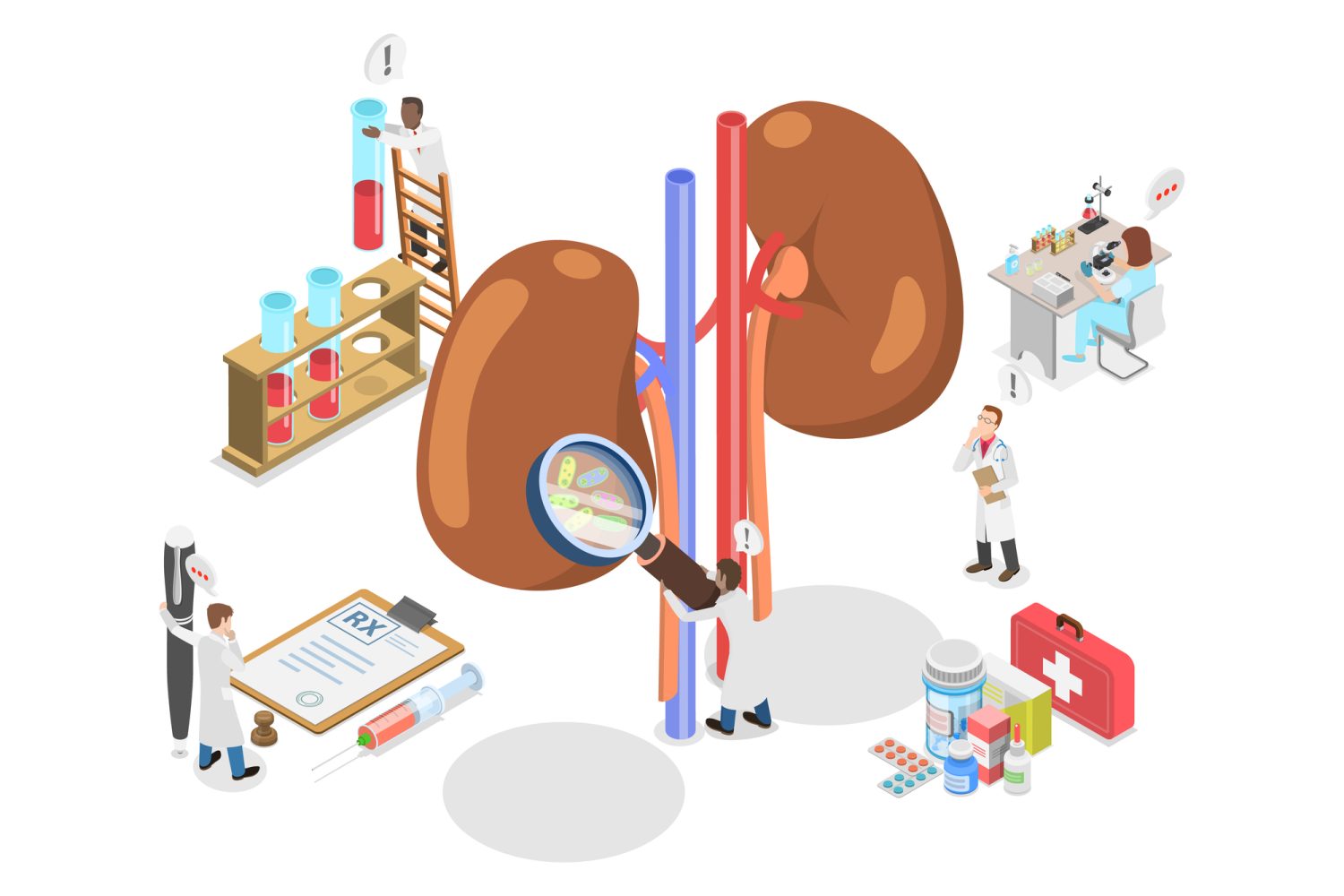 腎機能が低下するとどうなるか？