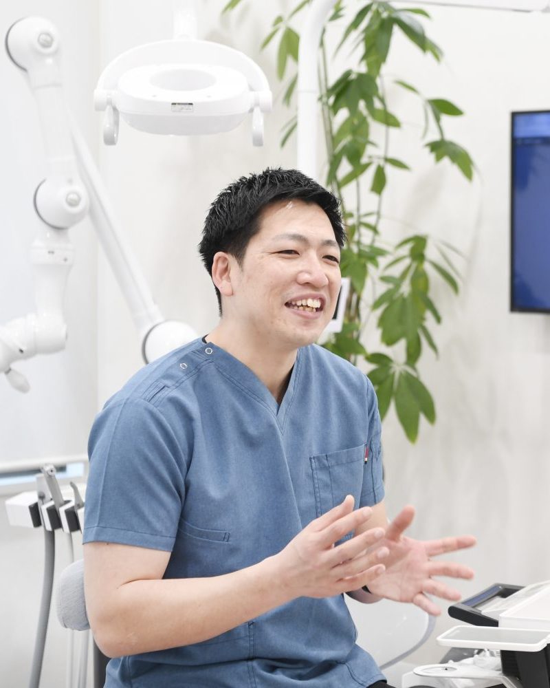 口内の状態に合わせた装置で無理なく続けられることを大切に