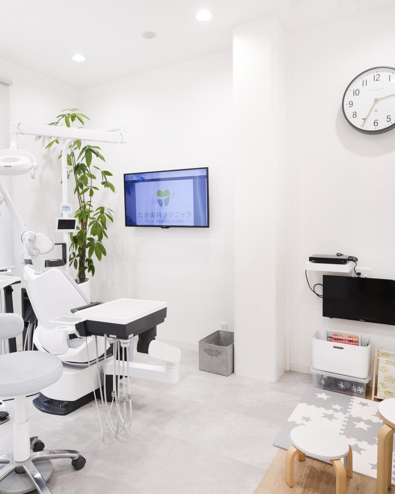 全部屋個室で家族が通いやすく、子どものためのキッズスペースも