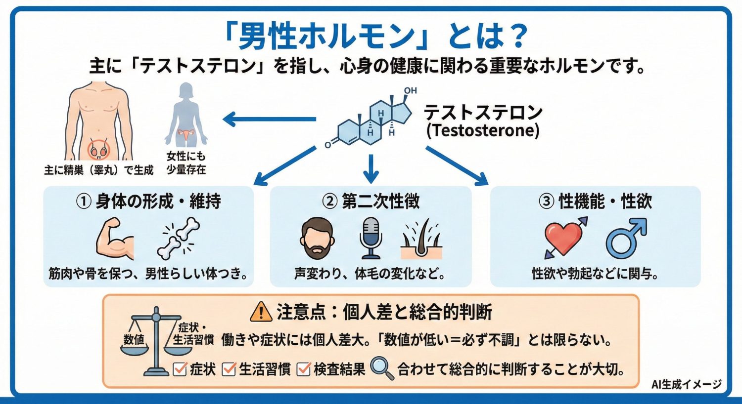 「男性ホルモン」とは?