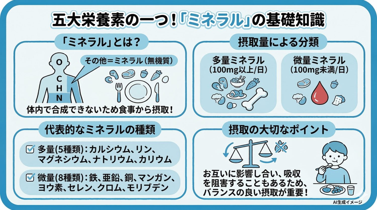 ミネラルとは？