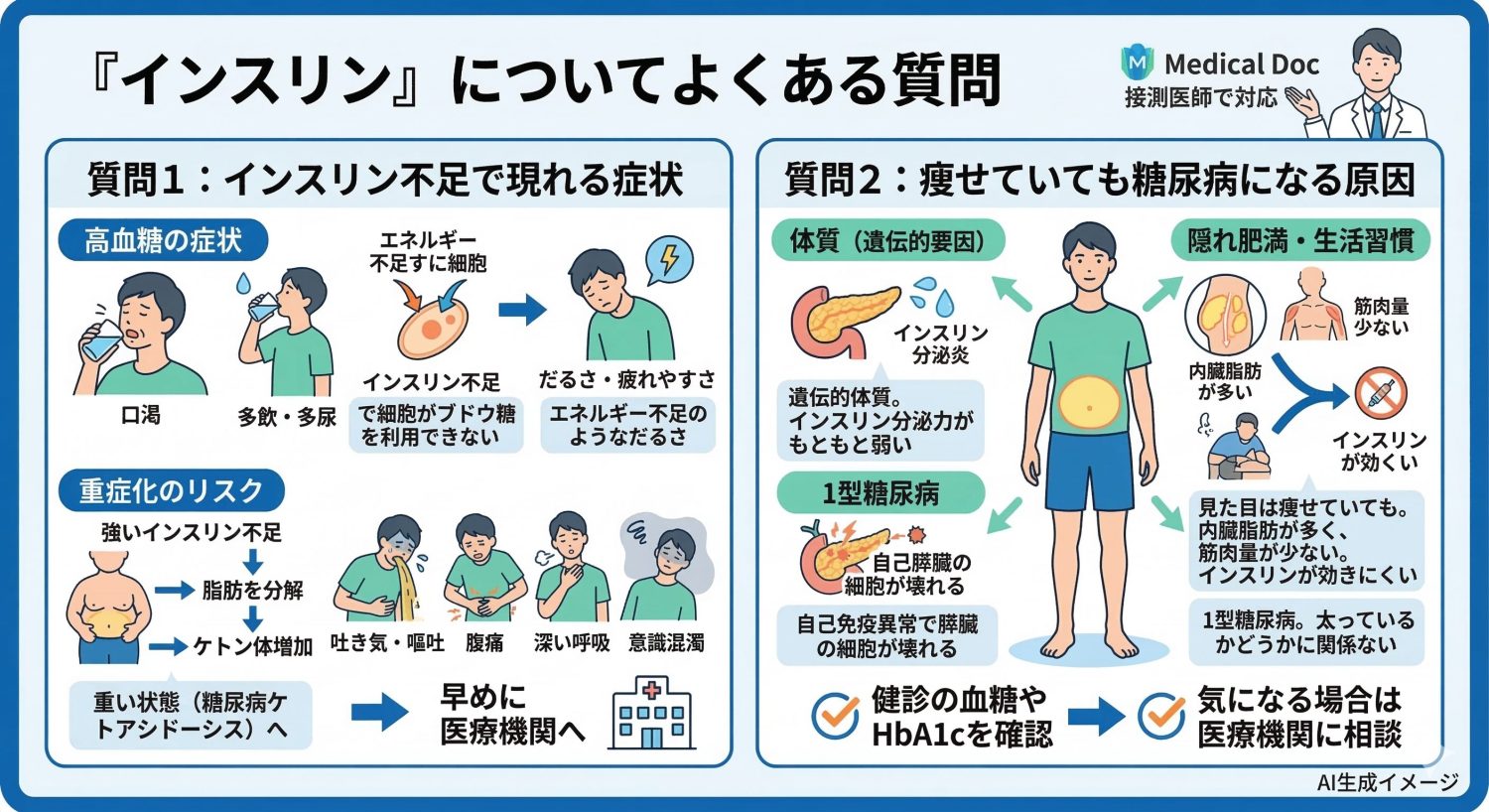 「インスリン」についてよくある質問