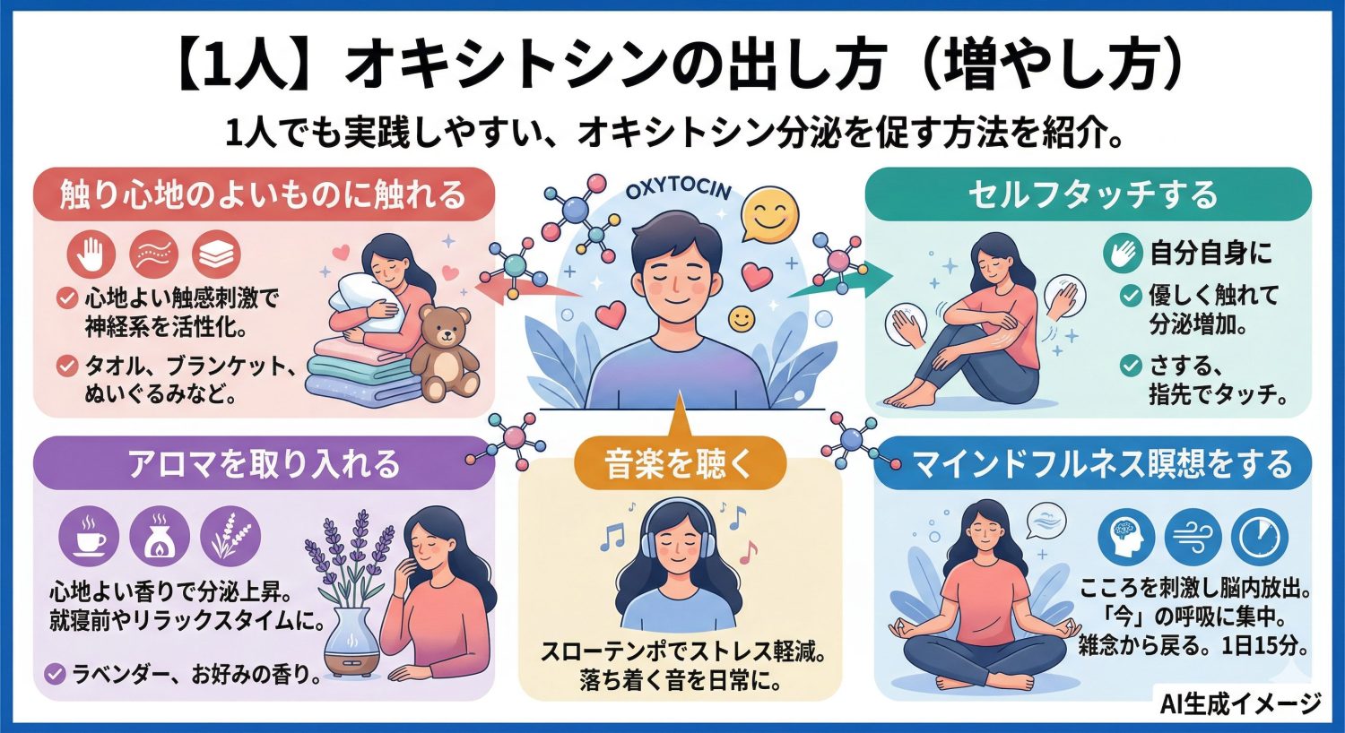 【1人】オキシトシンの出し方（増やし方）