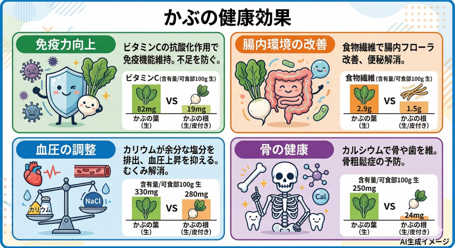 かぶの健康効果