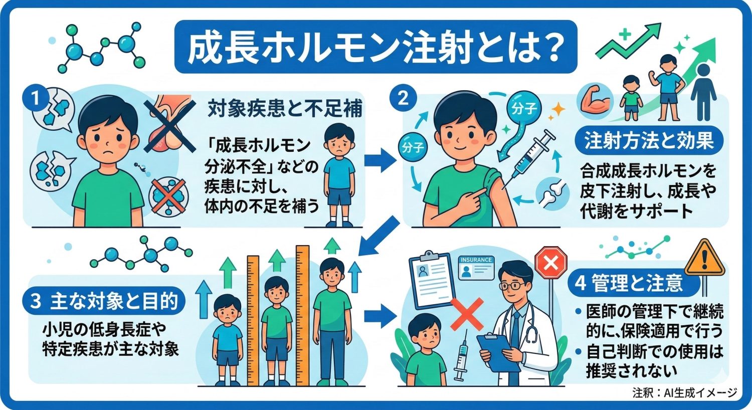 成長ホルモン注射とは？