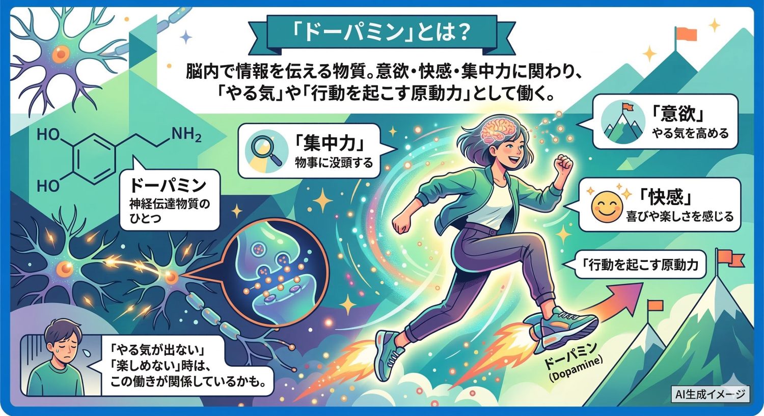 「ドーパミン」とは？