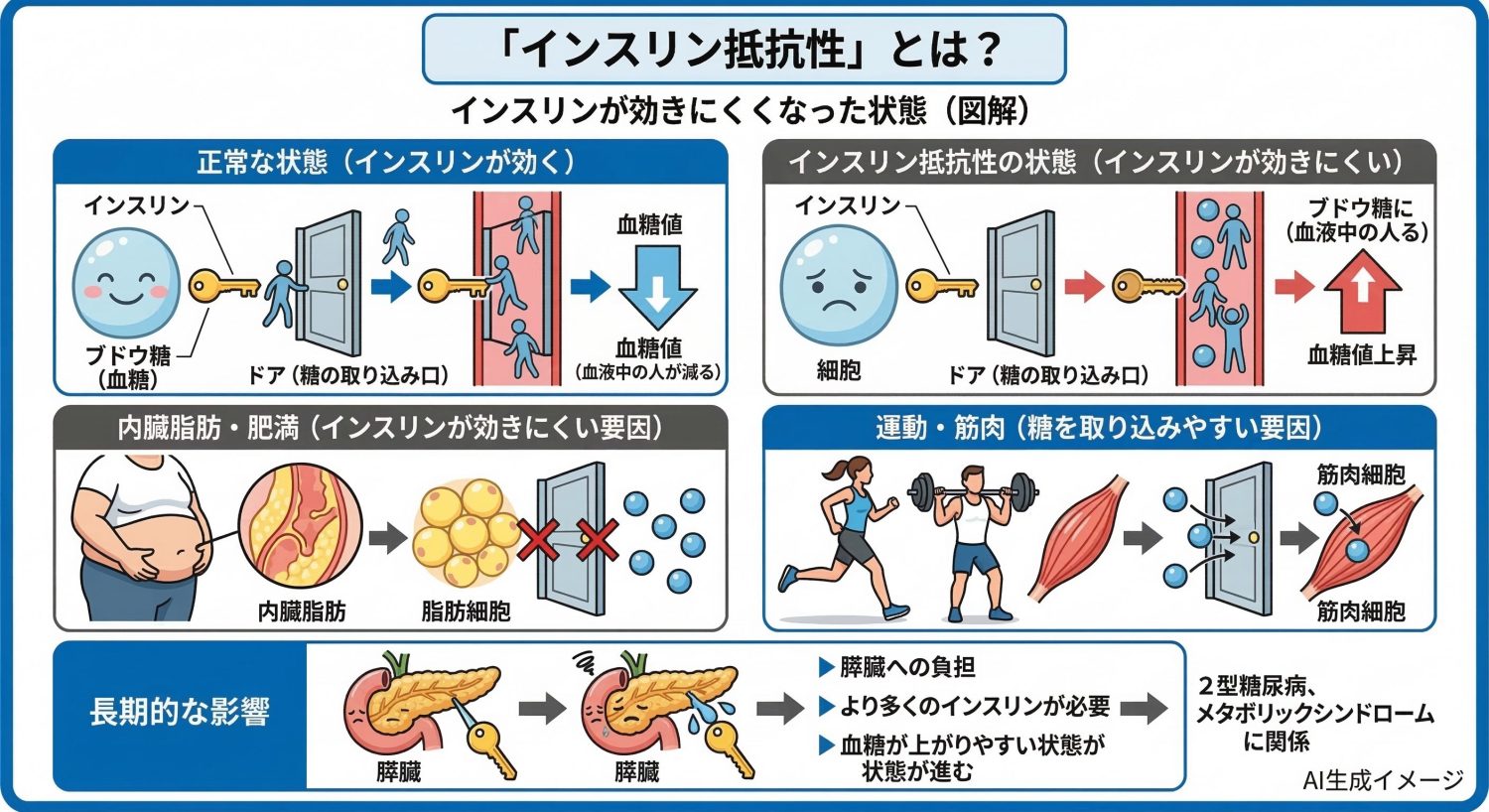 「インスリン抵抗性」とは？