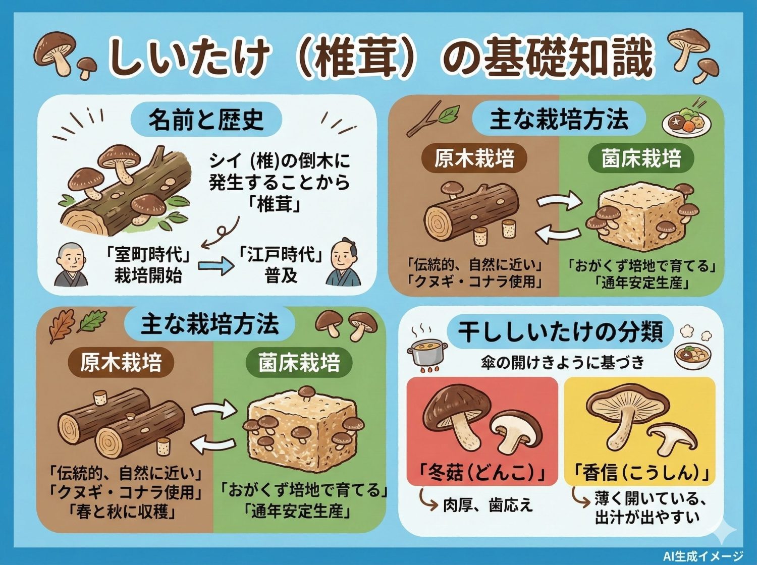 しいたけとは？