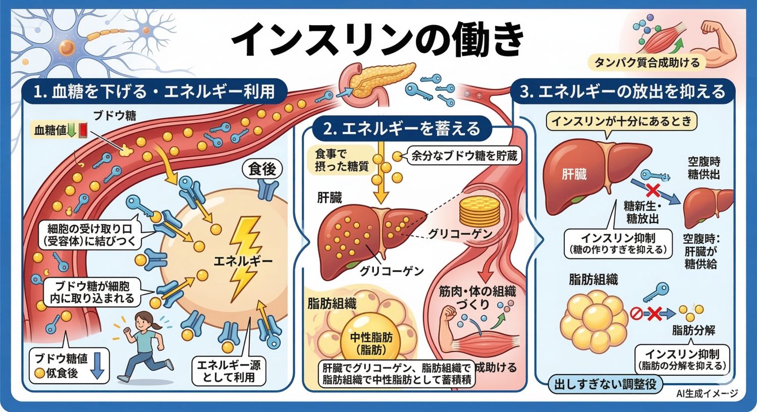 インスリンの働き