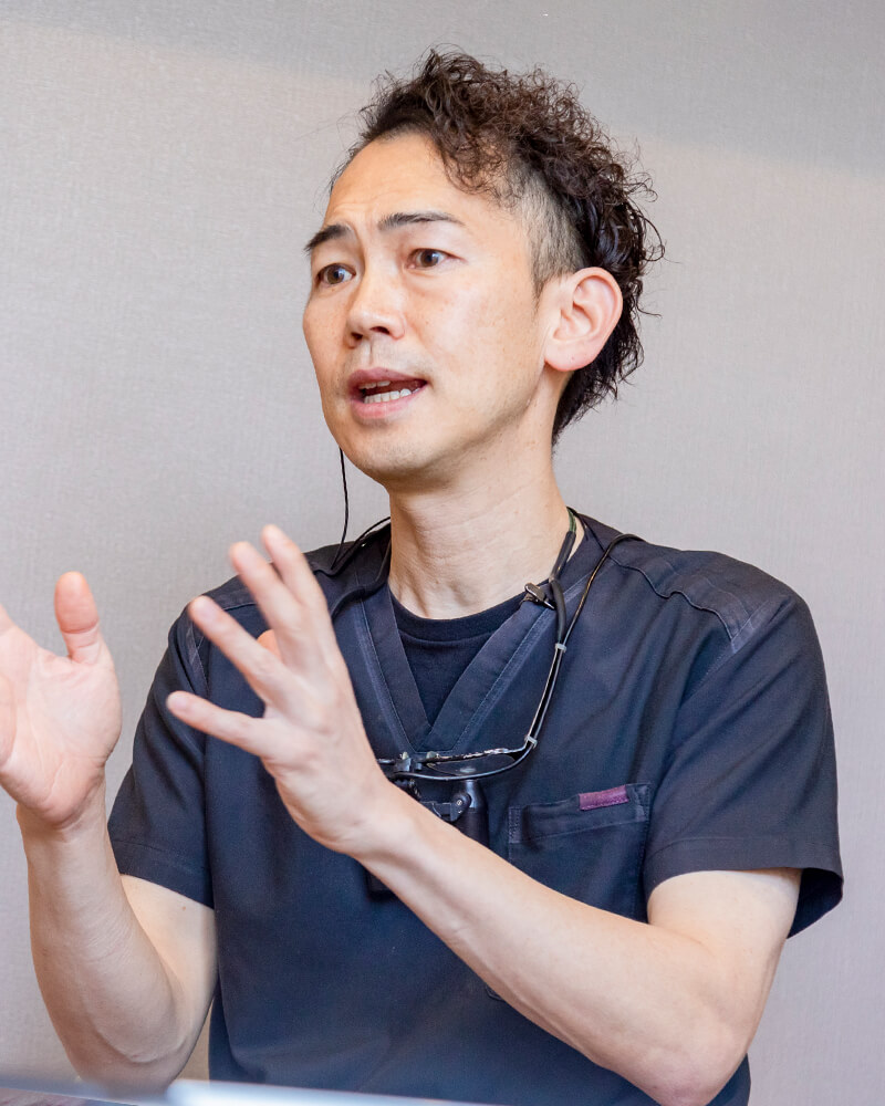 患者の状態に合わせ、適切な治療法を選択