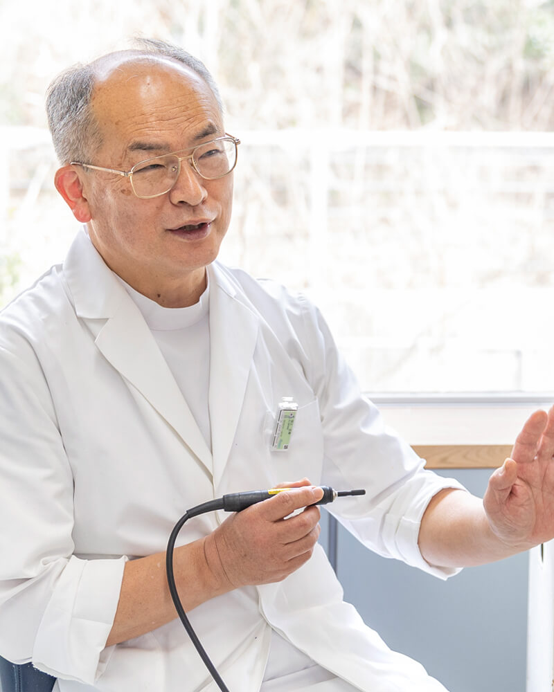 中~重度の歯周病に対し、1歯あたり5分の処置で高い効果が期待