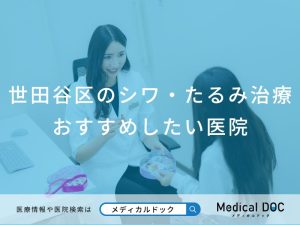 世田谷区のシワ・たるみ治療 おすすめしたい医院