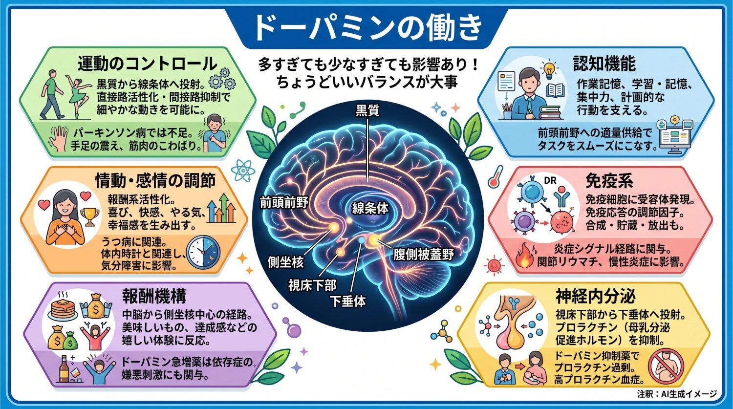 ドーパミンの働き