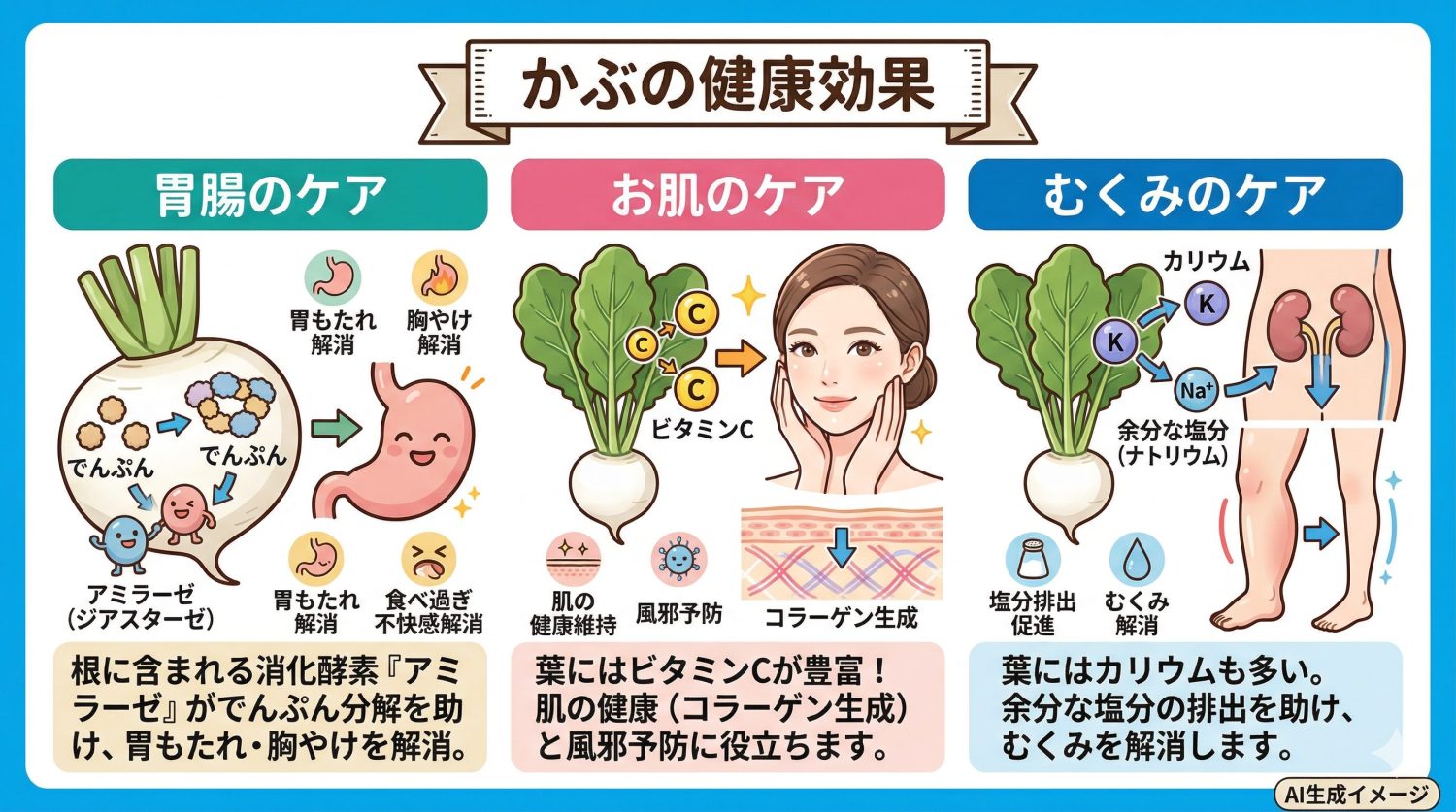 かぶの健康効果