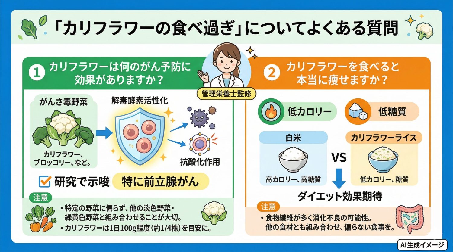 「カリフラワー」についてよくある質問