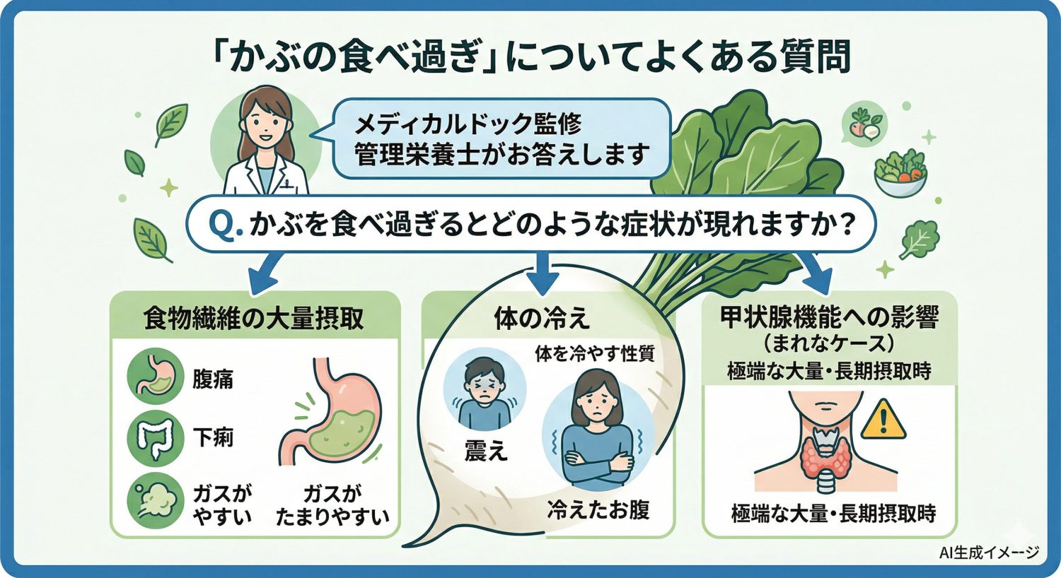 「かぶの食べ過ぎ」についてよくある質問