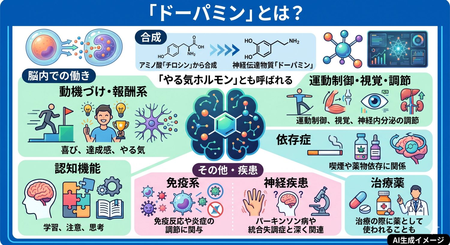 「ドーパミン」とは？