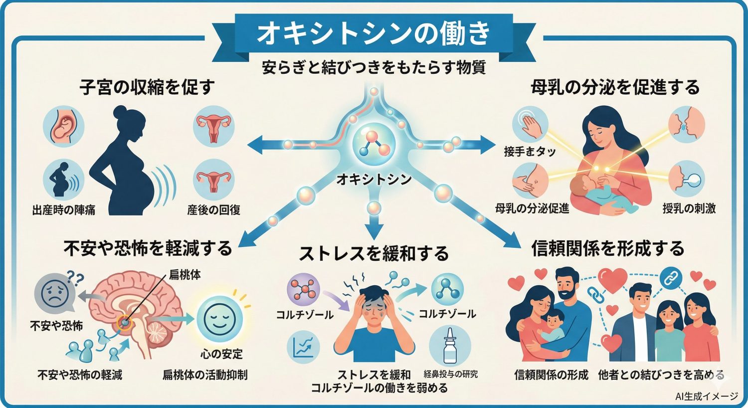 オキシトシンの働き