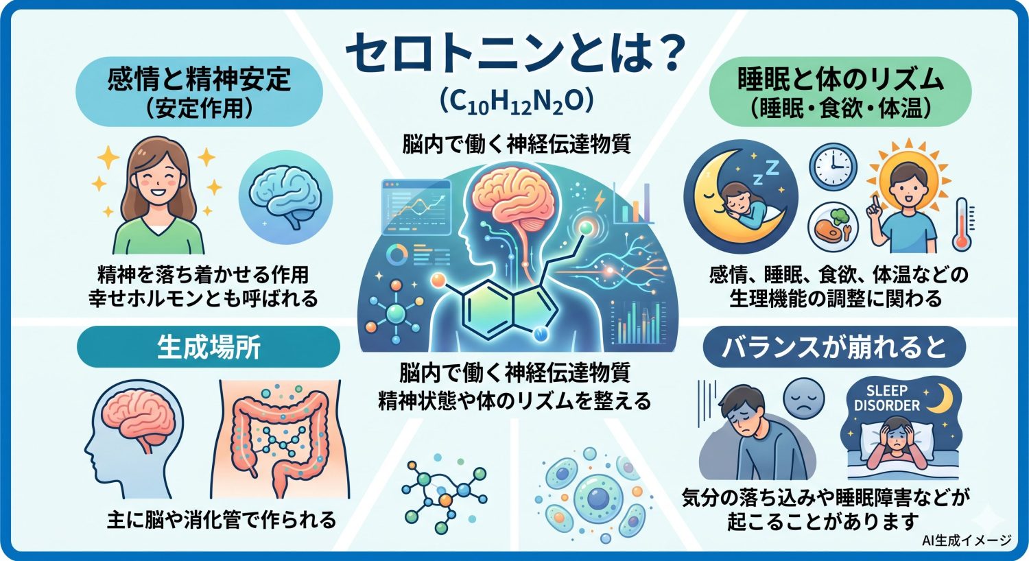 「セロトニン」とは？