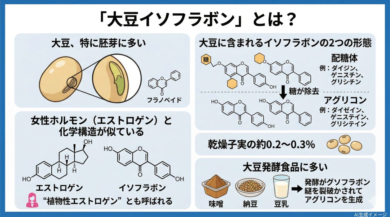 大豆イソフラボンとは？