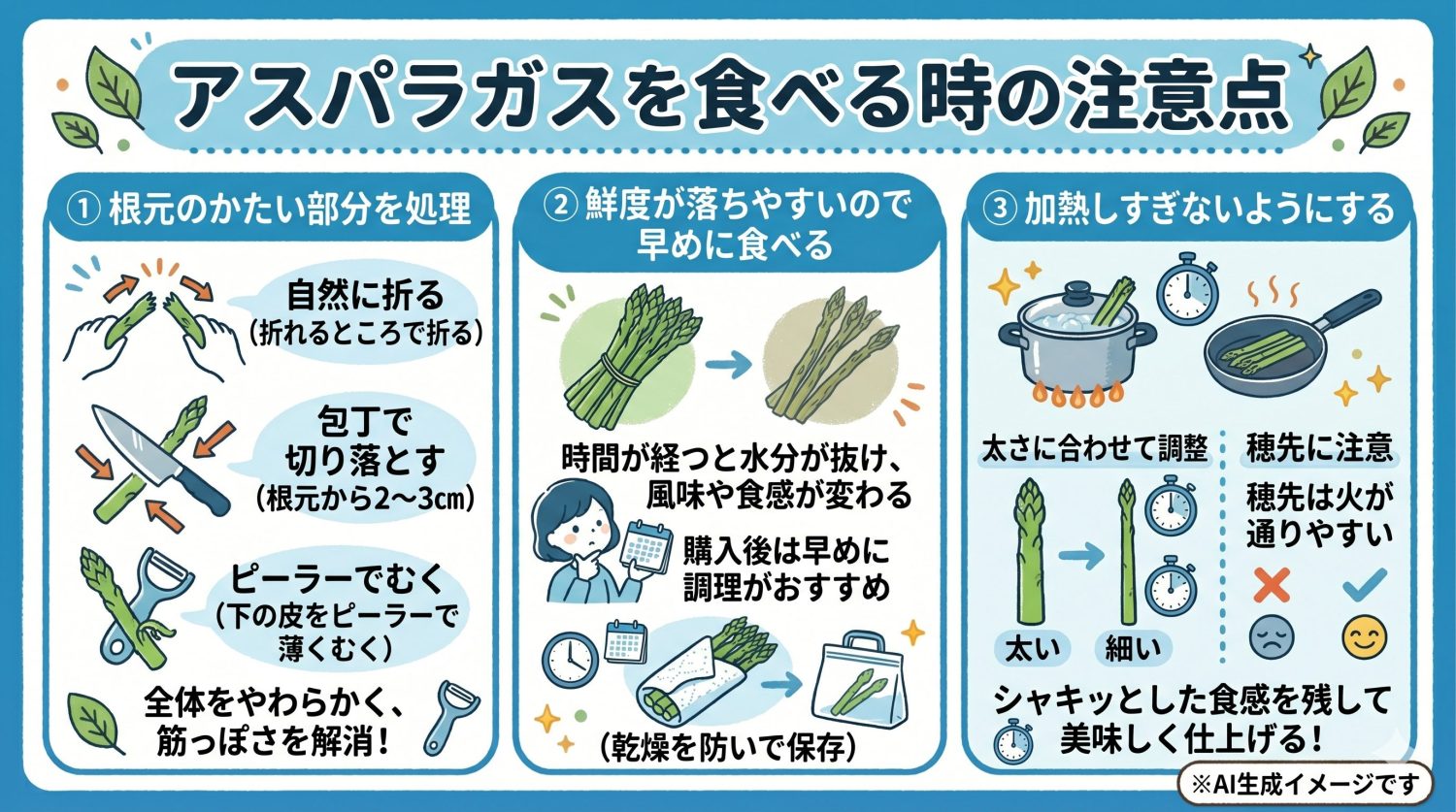 食べる時の注意点