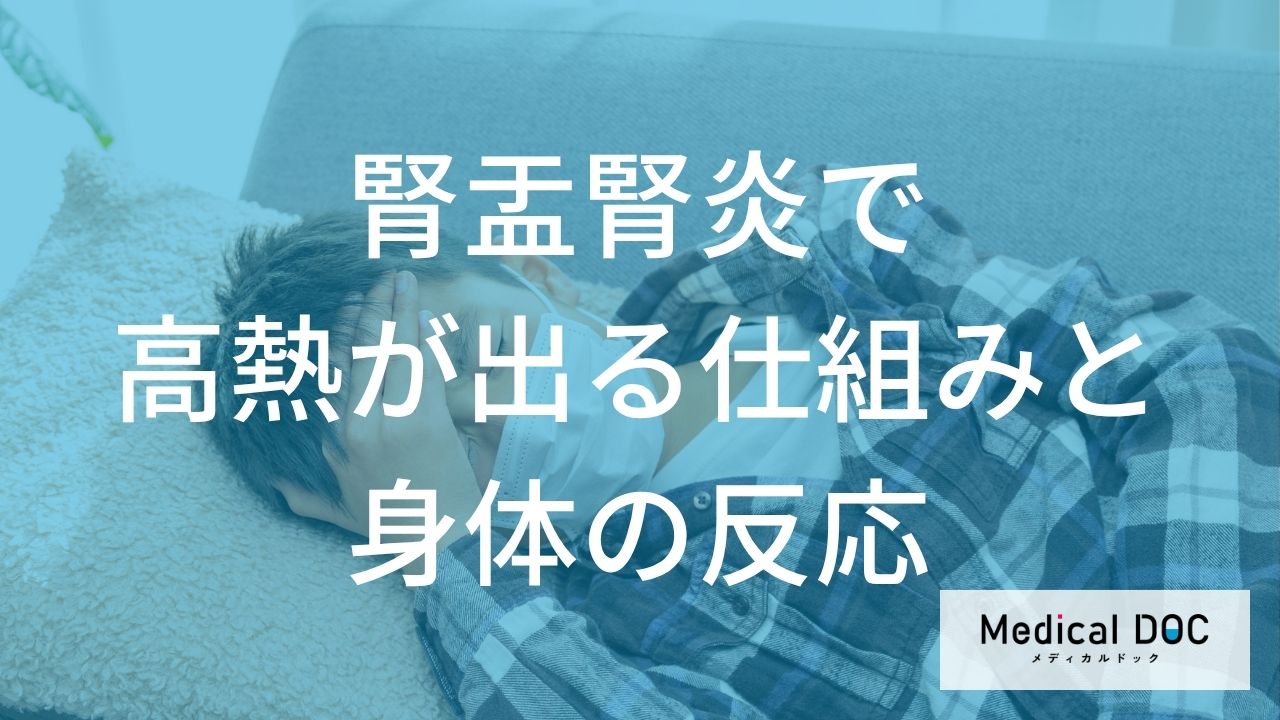腎盂腎炎で高熱が出る仕組みと身体の反応