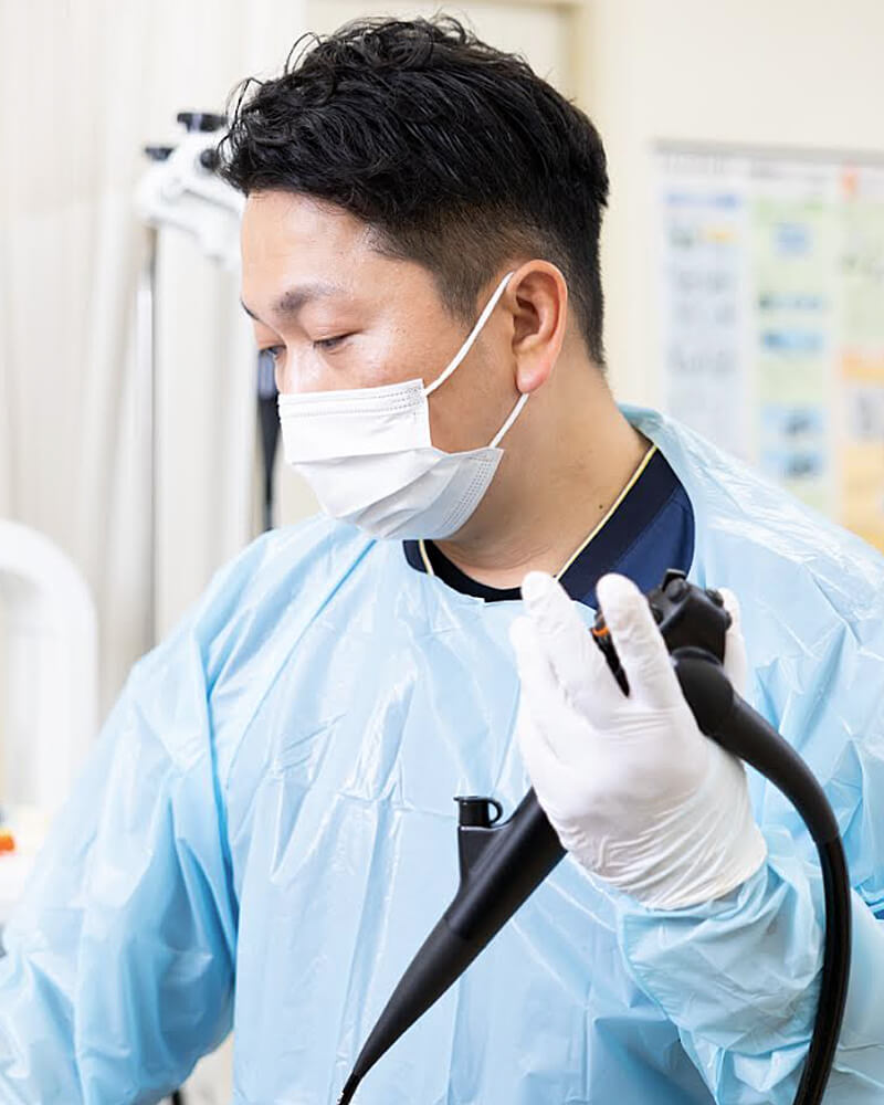 内視鏡センター長経験で培った専門性と、日帰りポリープ切除